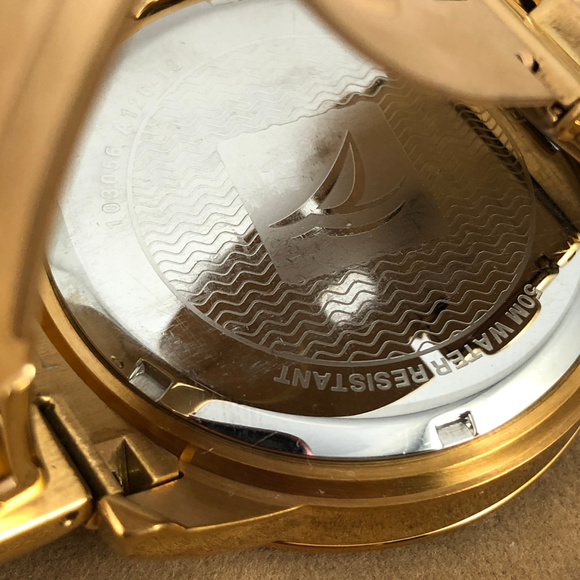 Sperry  Rose Gold Navy Halyard Chronograph Watch main image 4
